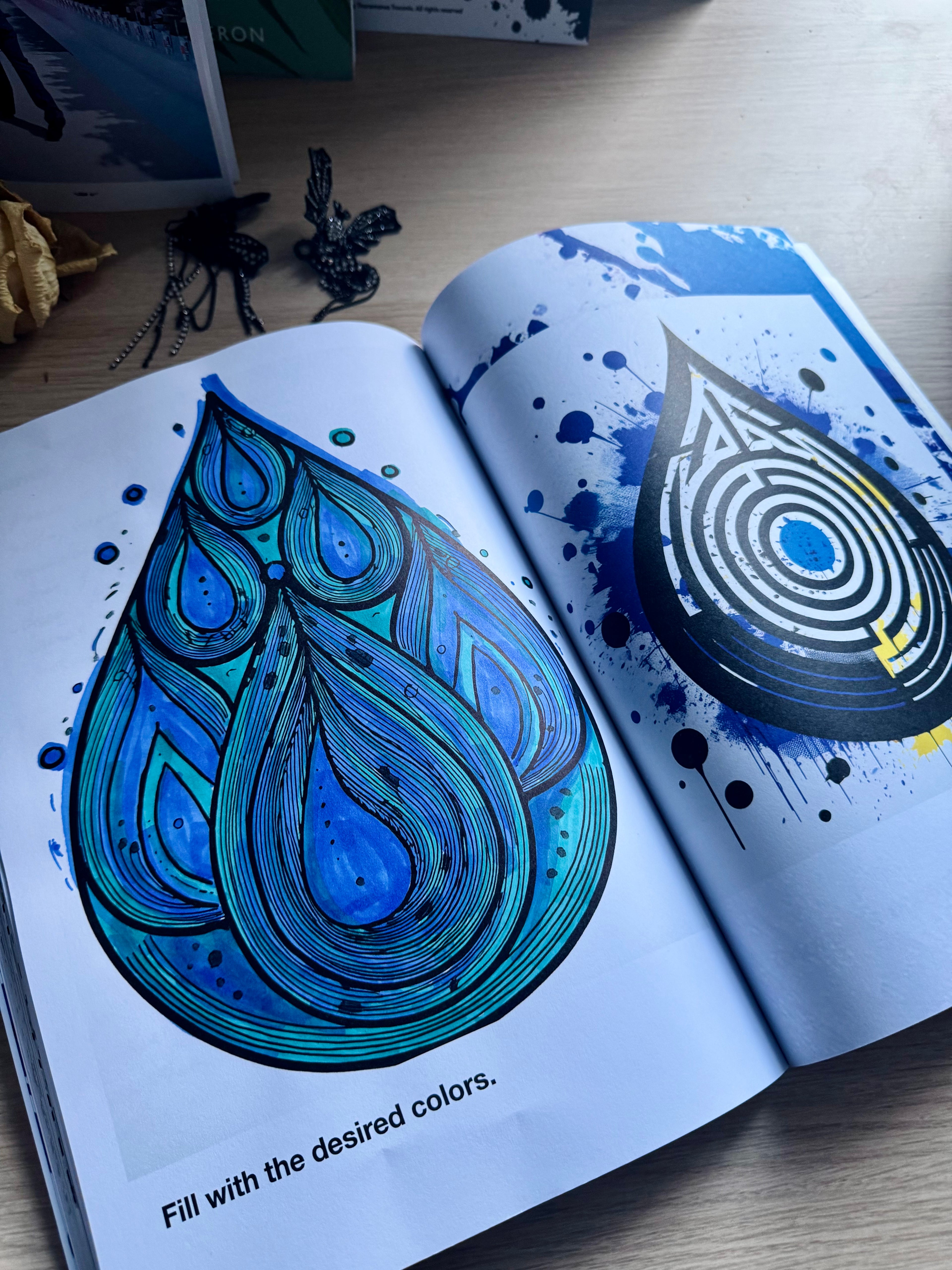 Uncomfortable emotions Coloring Book