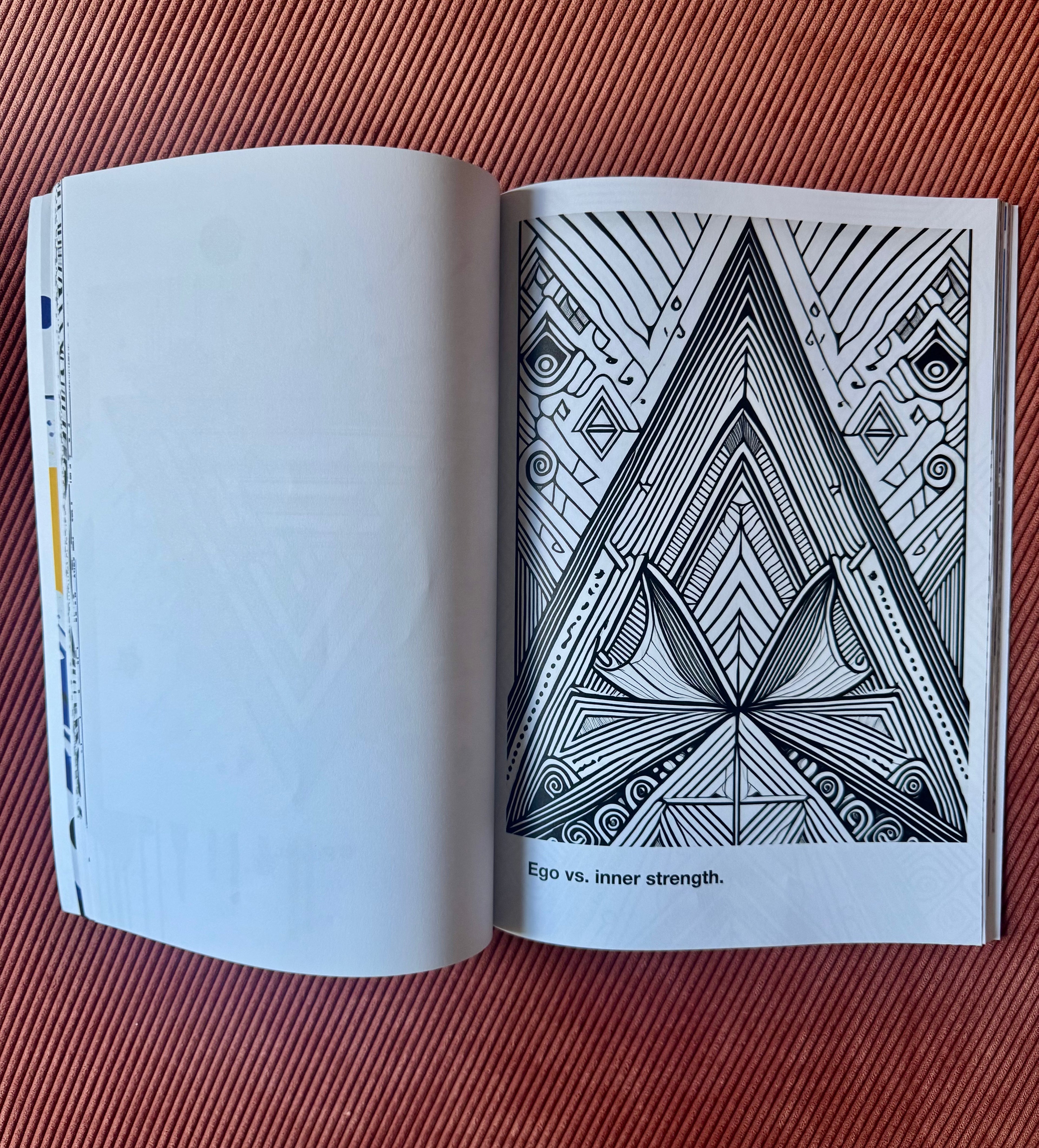 Uncomfortable emotions Coloring Book