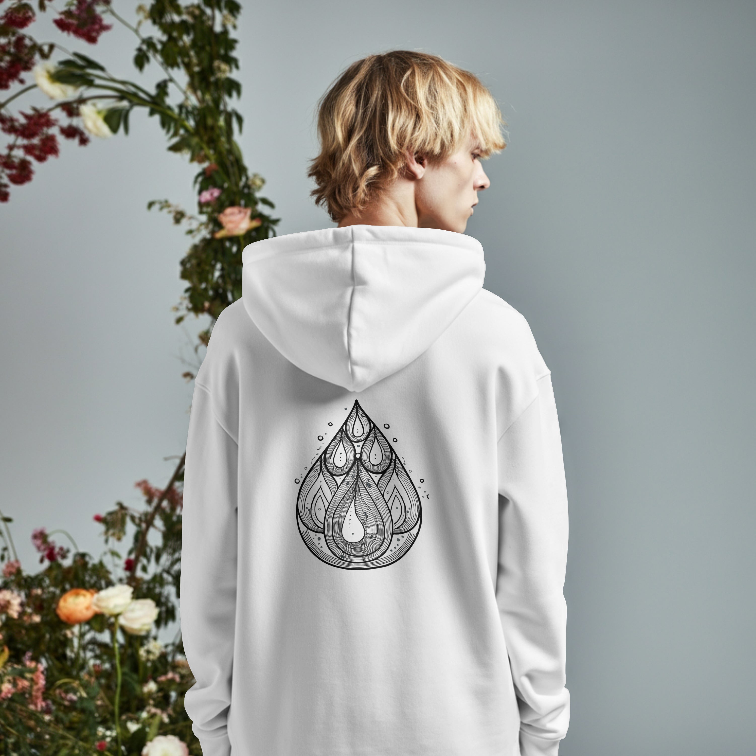 It's ok to cry unisex eco raglan hoodie
